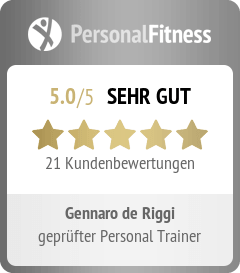 PersonalFitness-Bewertungssiegel für Gennaro de Riggi
